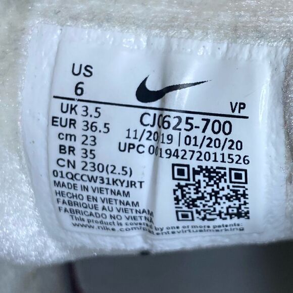 Nike Air Max 97 LX Metallic Gold Sneakers Size 6 - Picture 6 of 12